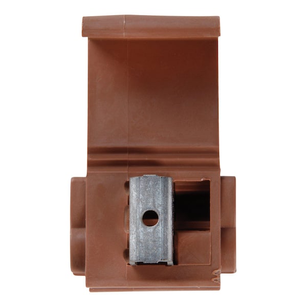 Jandorf Jandorf 12-10 Ga. Insulated Wire Terminal Self-Stripping Brown 2 pk 60797 - main